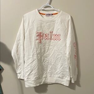 Palm Angels White Sweater